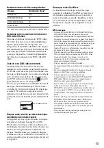 Preview for 13 page of Sony RDR-HX510 (French) Manuel Du Propriétaire