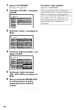 Preview for 24 page of Sony RDR-HX510 (French) Manuel Du Propriétaire