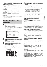 Preview for 67 page of Sony RDR-HX510 (French) Manuel Du Propriétaire