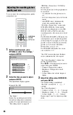 Preview for 46 page of Sony RDR-HX520 Operating Instructions Manual