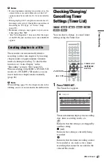 Preview for 47 page of Sony RDR-HX520 Operating Instructions Manual