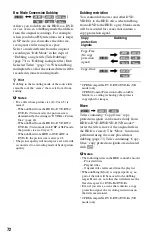 Preview for 72 page of Sony RDR-HX520 Operating Instructions Manual