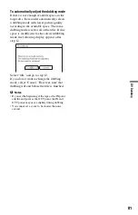 Preview for 81 page of Sony RDR-HX520 Operating Instructions Manual