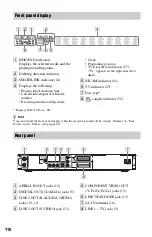 Preview for 110 page of Sony RDR-HX520 Operating Instructions Manual