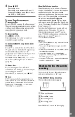 Preview for 33 page of Sony RDR-HX525 Operating Instructions Manual