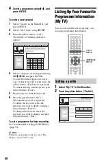 Preview for 48 page of Sony RDR-HX525 Operating Instructions Manual