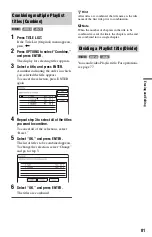 Preview for 81 page of Sony RDR-HX525 Operating Instructions Manual