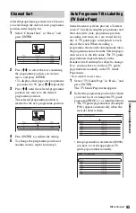 Preview for 95 page of Sony RDR-HX525 Operating Instructions Manual