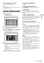 Preview for 59 page of Sony RDR-HX710 Operating Instructions Manual