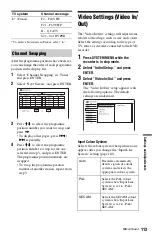 Preview for 113 page of Sony RDR-HX750 Operating Instructions Manual