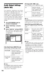 Preview for 116 page of Sony RDR-HX750 Operating Instructions Manual