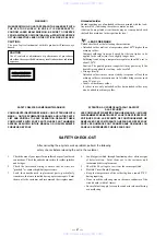 Preview for 2 page of Sony RDR-HX900 Service Manual