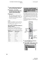 Preview for 24 page of Sony RDR-HX910 Operating Instructions Manual