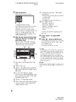 Preview for 32 page of Sony RDR-HX910 Operating Instructions Manual