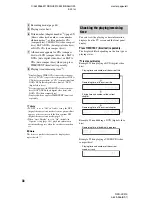 Preview for 38 page of Sony RDR-HX910 Operating Instructions Manual