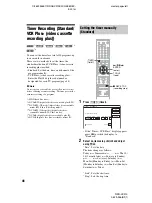 Preview for 46 page of Sony RDR-HX910 Operating Instructions Manual