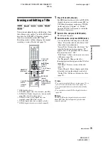 Preview for 73 page of Sony RDR-HX910 Operating Instructions Manual