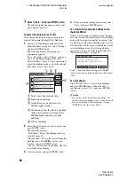 Preview for 86 page of Sony RDR-HX910 Operating Instructions Manual