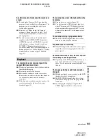 Preview for 105 page of Sony RDR-HX910 Operating Instructions Manual