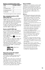 Preview for 11 page of Sony RDR-HXD760 Operating Instructions Manual