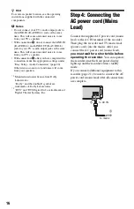 Preview for 16 page of Sony RDR-HXD760 Operating Instructions Manual