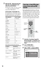 Preview for 18 page of Sony RDR-HXD760 Operating Instructions Manual