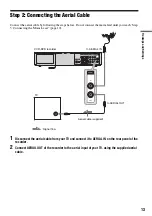 Preview for 13 page of Sony RDR-VX410 Operating Instructions Manual