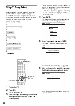 Preview for 22 page of Sony RDR-VX410 Operating Instructions Manual