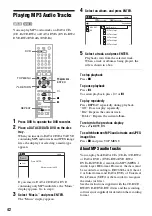 Preview for 42 page of Sony RDR-VX410 Operating Instructions Manual