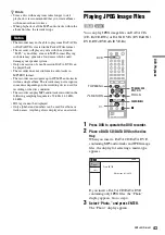 Preview for 43 page of Sony RDR-VX410 Operating Instructions Manual