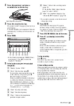 Preview for 51 page of Sony RDR-VX410 Operating Instructions Manual
