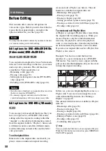 Preview for 58 page of Sony RDR-VX410 Operating Instructions Manual