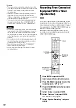 Preview for 82 page of Sony RDR-VX410 Operating Instructions Manual
