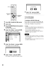 Preview for 92 page of Sony RDR-VX410 Operating Instructions Manual