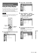 Preview for 97 page of Sony RDR-VX410 Operating Instructions Manual