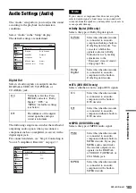 Preview for 103 page of Sony RDR-VX410 Operating Instructions Manual