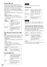 Preview for 104 page of Sony RDR-VX410 Operating Instructions Manual