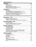 Preview for 7 page of Sony RDR VX555 - DVDr/ VCR Combo Operating Instructions Manual