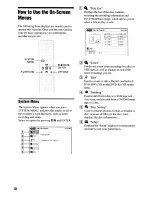 Preview for 10 page of Sony RDR VX555 - DVDr/ VCR Combo Operating Instructions Manual