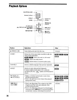 Preview for 36 page of Sony RDR VX555 - DVDr/ VCR Combo Operating Instructions Manual