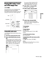 Preview for 41 page of Sony RDR VX555 - DVDr/ VCR Combo Operating Instructions Manual