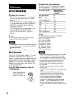 Preview for 46 page of Sony RDR VX555 - DVDr/ VCR Combo Operating Instructions Manual