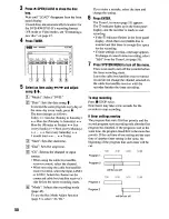 Preview for 50 page of Sony RDR VX555 - DVDr/ VCR Combo Operating Instructions Manual