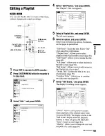 Preview for 63 page of Sony RDR VX555 - DVDr/ VCR Combo Operating Instructions Manual