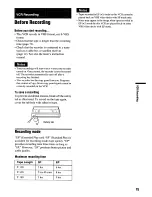 Preview for 75 page of Sony RDR VX555 - DVDr/ VCR Combo Operating Instructions Manual