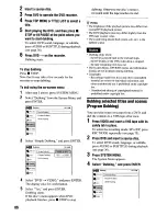 Preview for 86 page of Sony RDR VX555 - DVDr/ VCR Combo Operating Instructions Manual