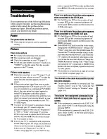 Preview for 105 page of Sony RDR VX555 - DVDr/ VCR Combo Operating Instructions Manual