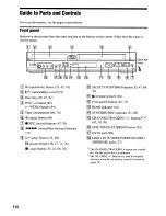 Preview for 114 page of Sony RDR VX555 - DVDr/ VCR Combo Operating Instructions Manual