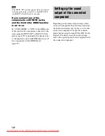 Preview for 14 page of Sony RHT-G1500 Operating Instructions Manual