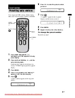 Preview for 21 page of Sony RHT-G1500 Operating Instructions Manual